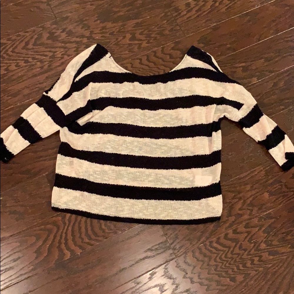 Painted Threads Brand Sweater With a Scoop Back